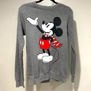 Disney Mickey Mouse gray sweatshirt size x-small